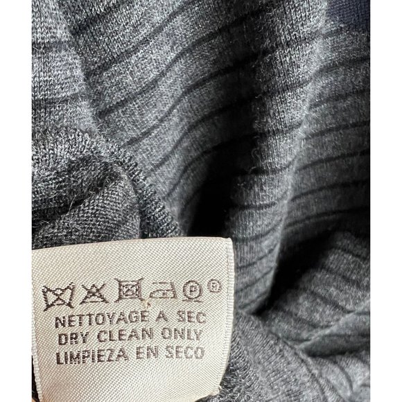 New Hermes 100% Cashmere Mens Crewneck Colorblock Sweater - Picture 10 of 16